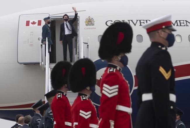 Trudeau lands in England for G7 summit as leaders pressed to share COVID-19 vaccines